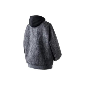 GY.VG Coats Unisex Gray
