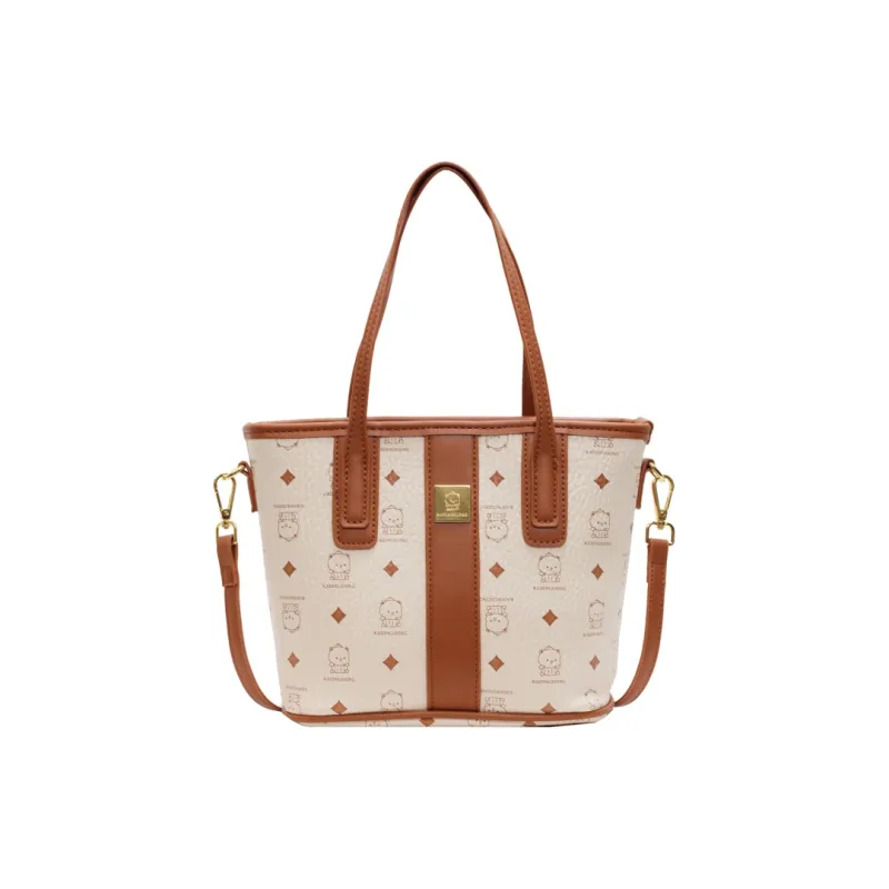 SURELAPTOP PU Tote Bag Shopping Bag Shoulder Bags Women's Multicolor-10