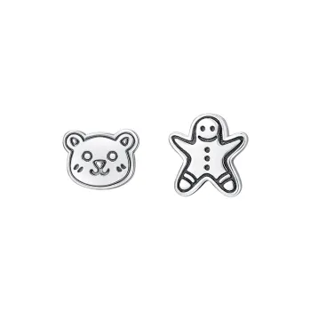 Lady Go S925 Silver Earrings Women's