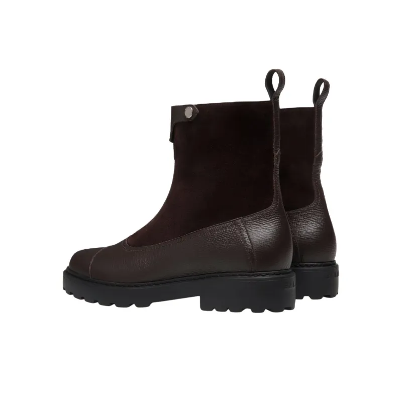 BALLY Gusto Ankle Boots Women's Dark Brown-3