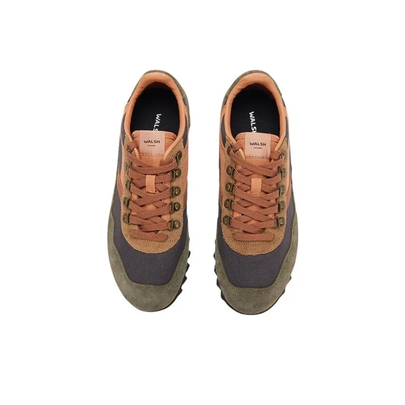 Norman Walsh ENS Series Anti Slip Wear Resistant Low Top Hiking Shoes Unisex Brown-4