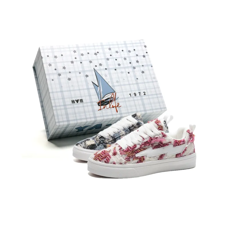 Yalu Wear resistant And Lightweight Low Top Skateboard Shoes Unisex-14