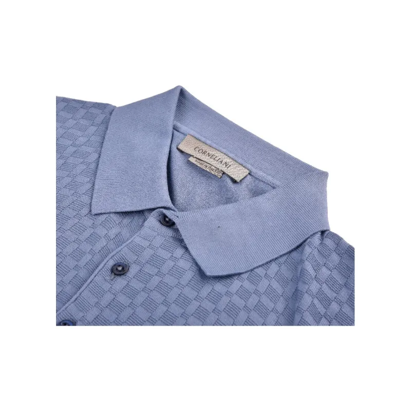 CORNELIANI Polo Shirt Men's Blue-6