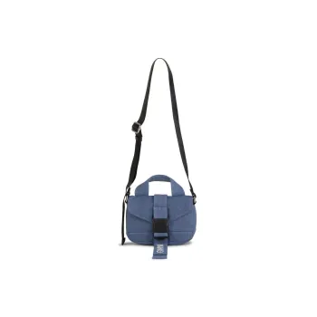 GANNI Cotton Portable Crossbody Bag Shoulder Bag Mini Women's Blue