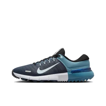 Nike Free Golf Anti Slip Wear Resistant Low Top Golf Shoes Unisex Blue Black
