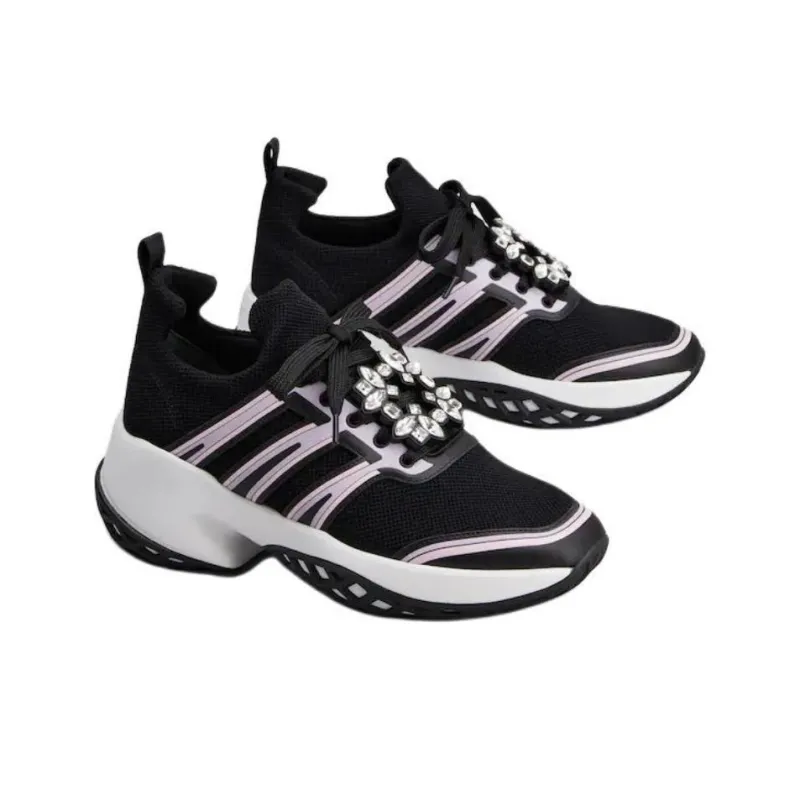 Roger Vivier Mesh Panelled Sneakers Women's-2