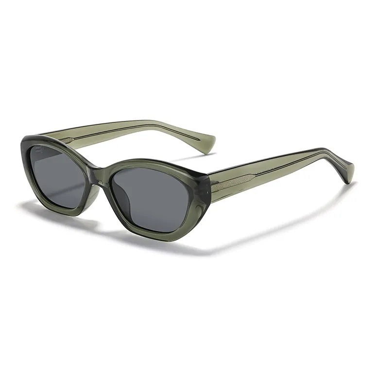Sagawa TR/Memory Plastic Plate Cat Eye Sunglasses Unisex-10