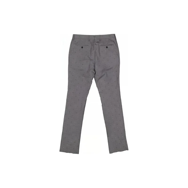 Burberry Suit Trouser Men's Medium Gray-1
