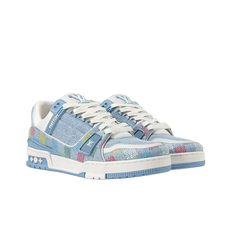 LOUIS VUITTON Lv Trainer Denim Demier-2