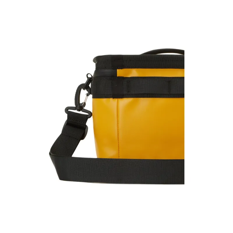 THE NORTH FACE Recycled Polyester Shoulder Bag Crossbody Bag Small Size Unisex Yellow & Black-4