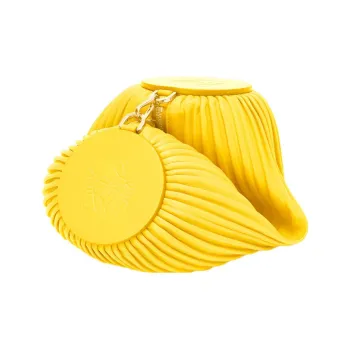 LOEWE Bracelet Cow Leather 3-in-1 Shoulder Bag Women's Lemon