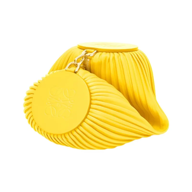 LOEWE Bracelet Cow Leather 3-in-1 Shoulder Bag Women's Lemon-0