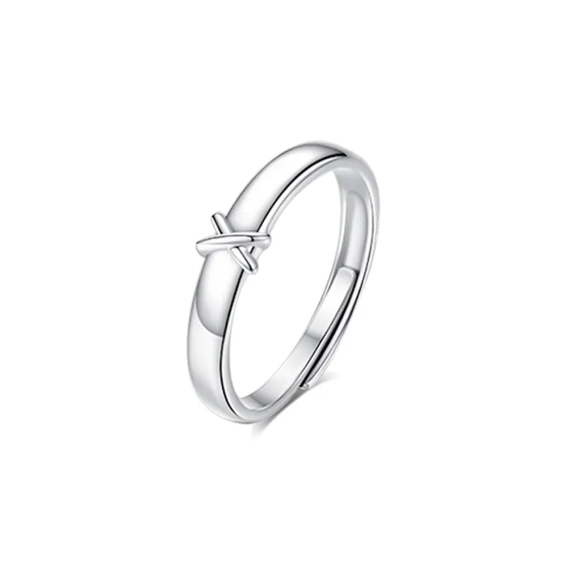 BLANK IN BLANK Sterling Silver Rings Unisex Birthday Anniversary Box-5