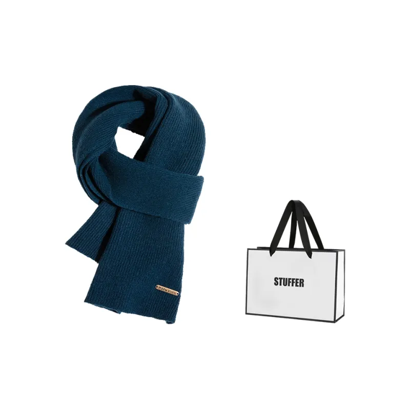 STUFFER Knit Scarves Unisex-18