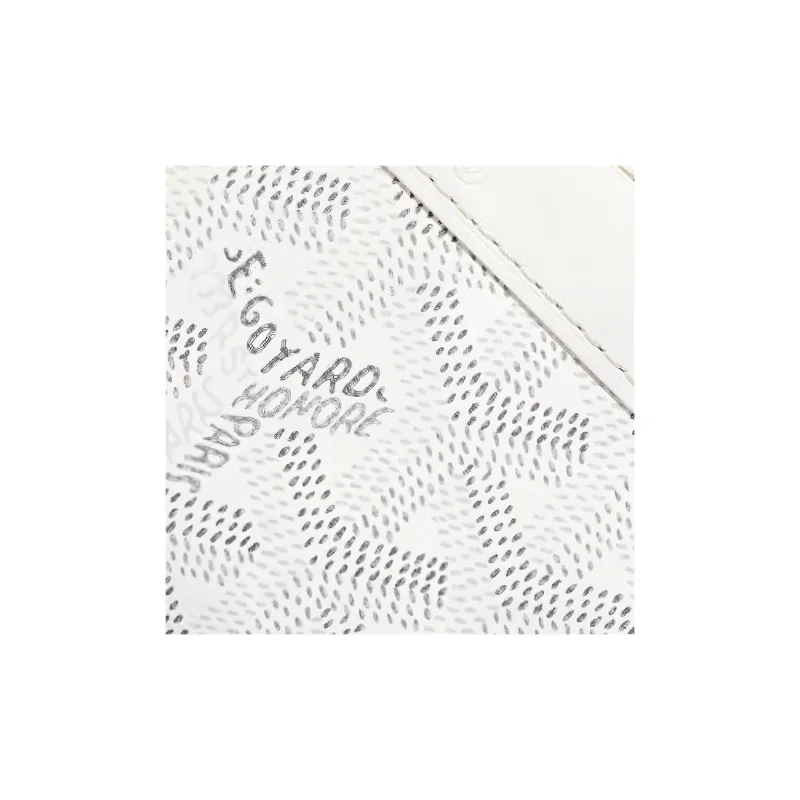 GOYARD MATIGNON Canvas With Leather Wallets Coin Purses Mini Women's White-4