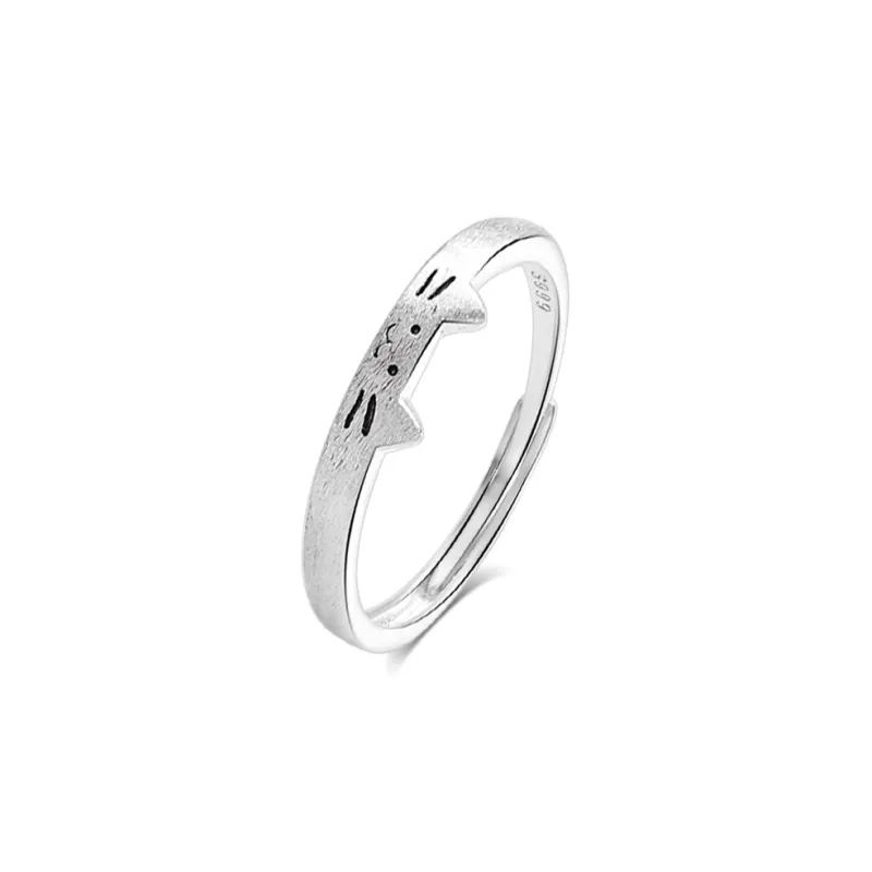 BLANK IN BLANK Sterling Silver Rings Unisex Anniversary Birthday Commemoration Box-10
