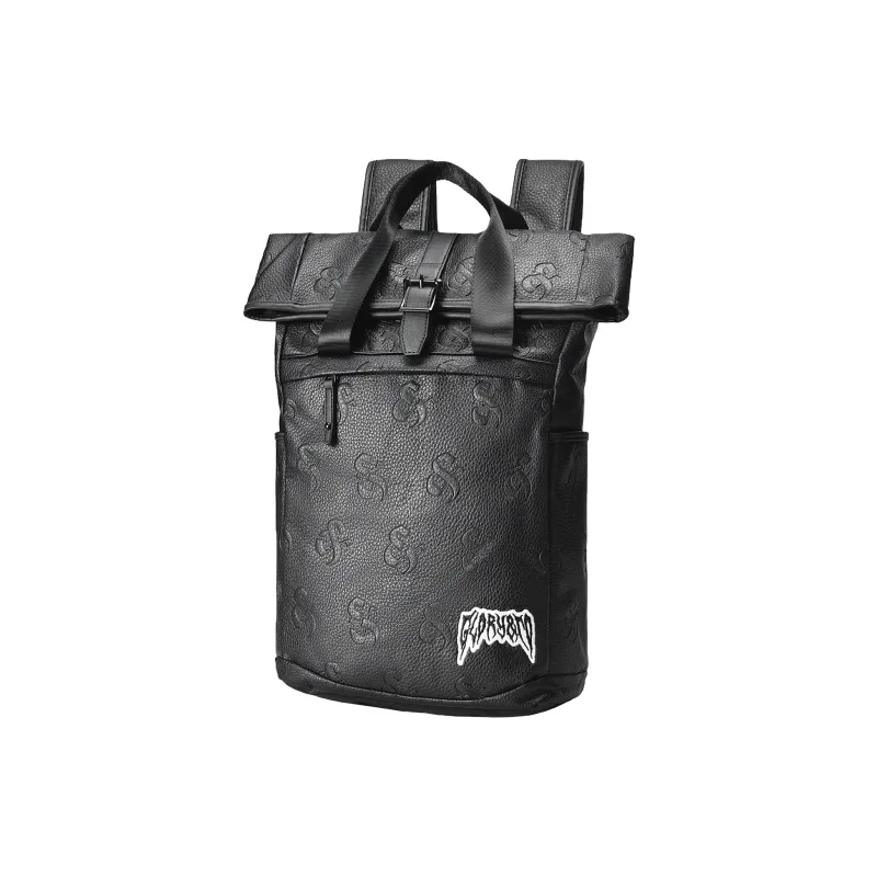 GLORY&CO PVC Backpack Regular Men's Black-6