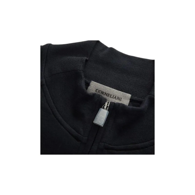 CORNELIANI FW24 Jackets Coats Men's Navy Blue-3