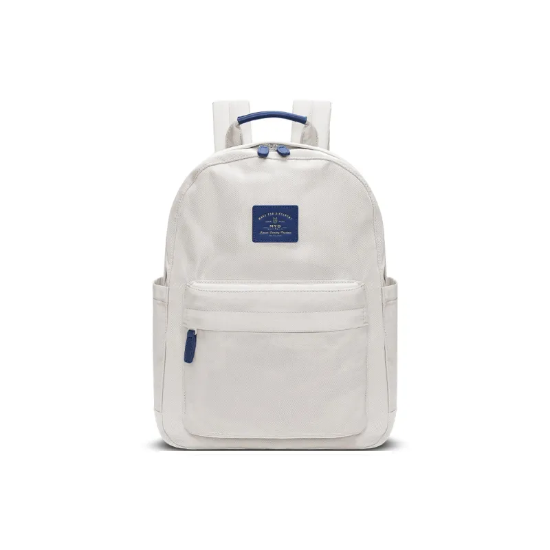 MYD Polyamide Backpack Medium Size Women's White Peach-1