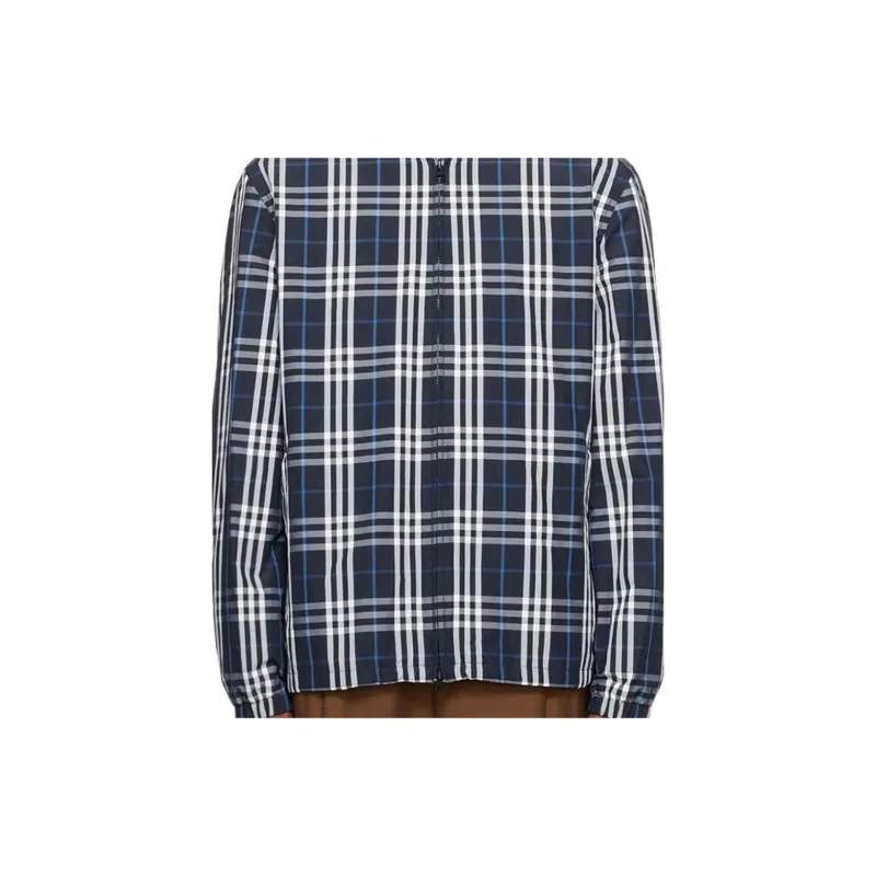 Burberry Jackets Coats Men's Navy-3