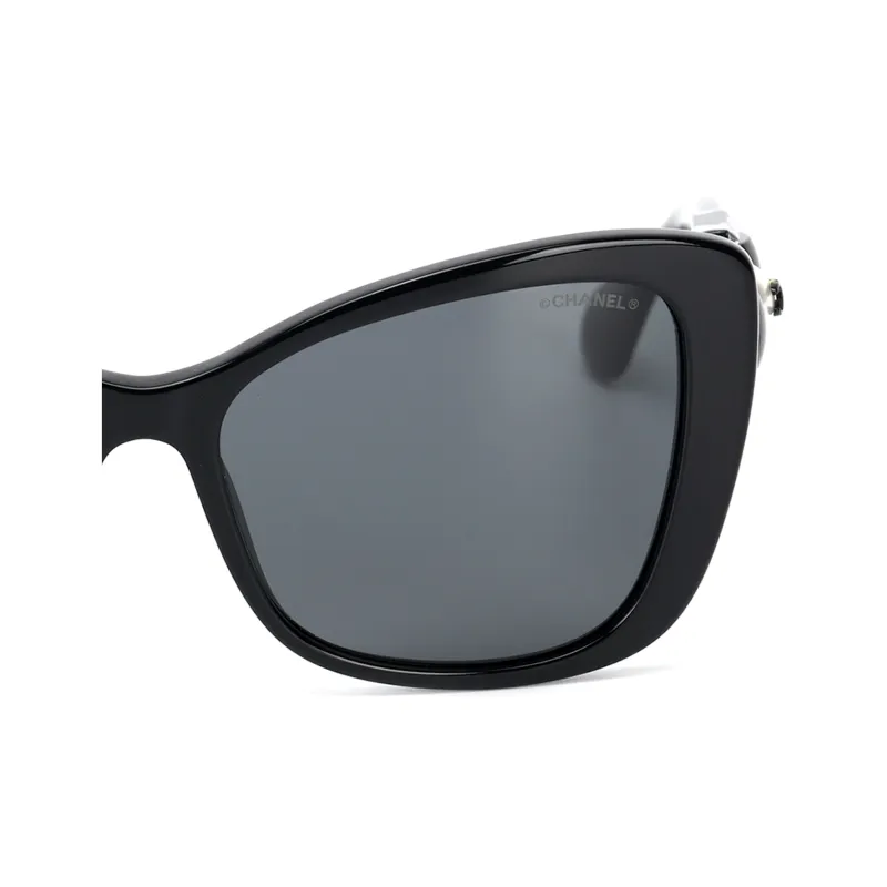 CHANEL Sunglasses Women's Black-3