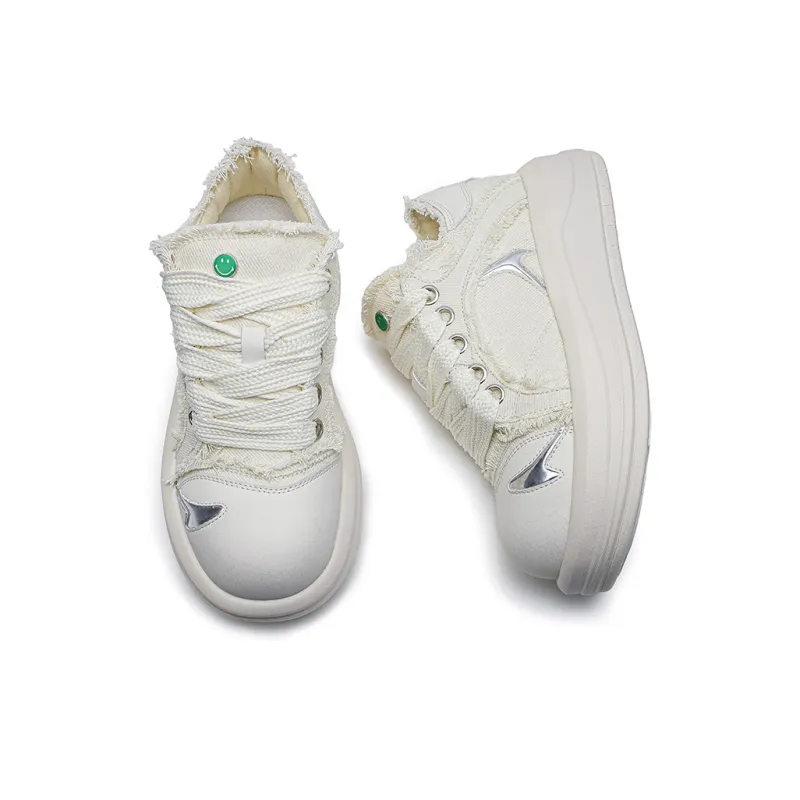 APRHE Anti Slip And Wear Resistant Height Increasing Low Top Skateboard Shoes Unisex-3