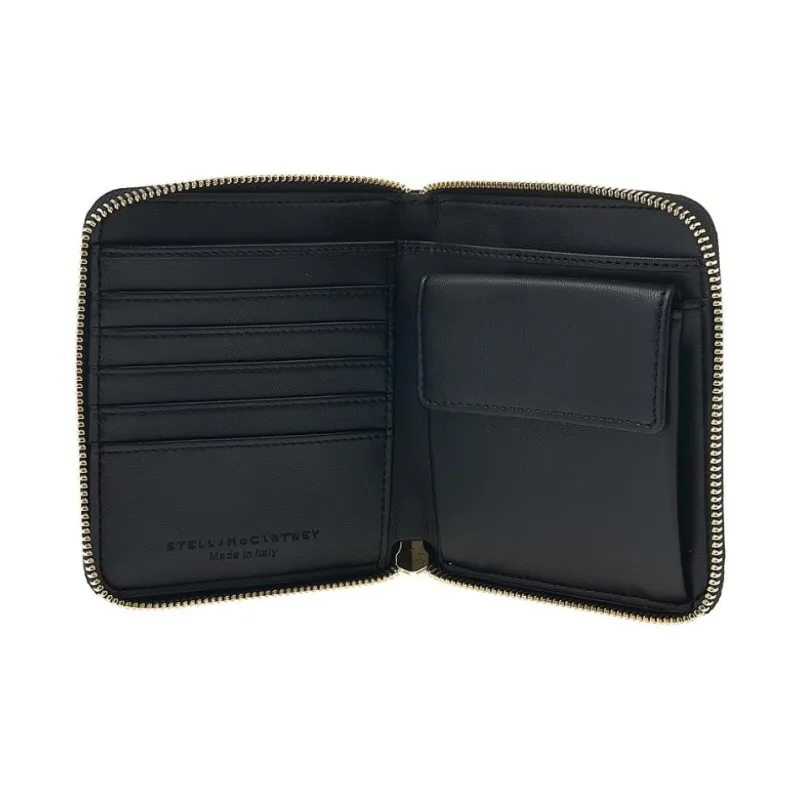 Stella McCartney Logo Printed Zip-Around Wallet-4
