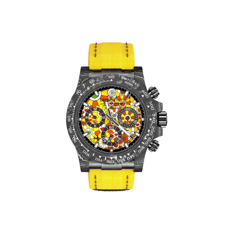 CRONUSART Cross Ditan Na Automatic Mechanical Movement Canvas Strap Watch Men's Watches White Dial-18