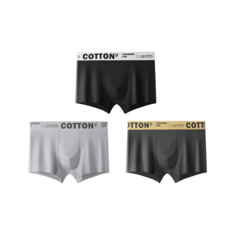 Qiao Ni Tong Underpants Men's 3 Pack-6