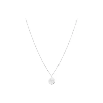 Mr Wonderful Steel 925 Sterling Silver, Silver Plated Necklaces Women's Silver