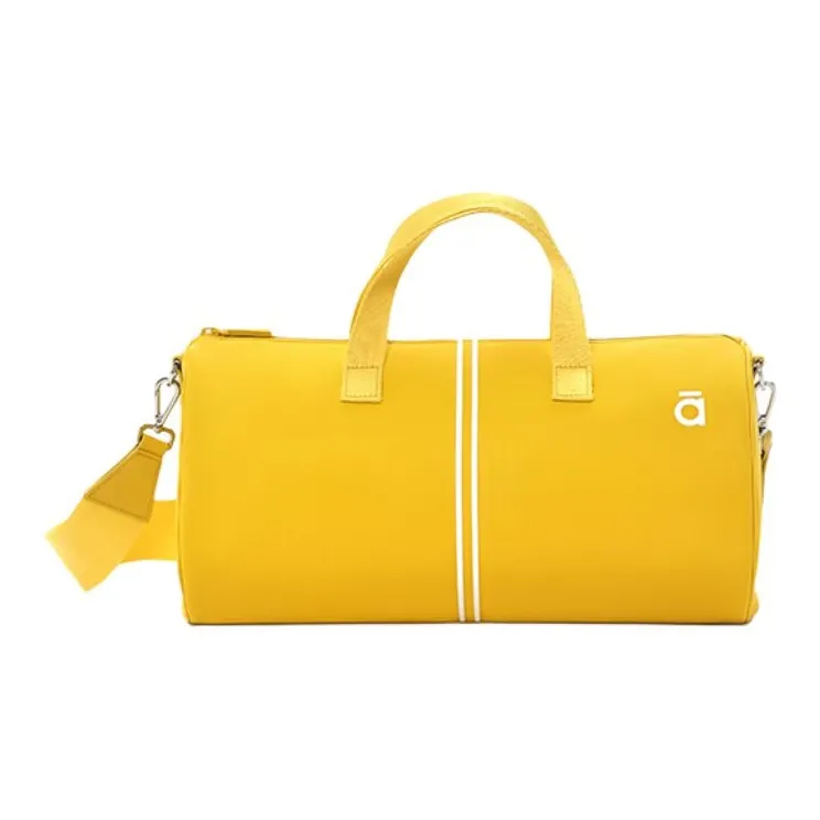 Alloy Nylon Travel Bag Unisex Red/Yellow/Blue-5