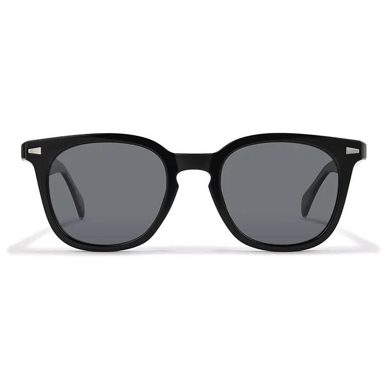 Sagawa TR/Memory Plastic Plate Frame Square Sunglasses Unisex-3