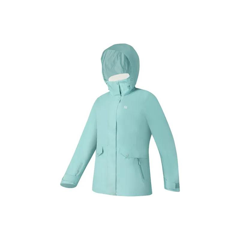 FILA Jacket Women's Gray Cyan Green-1