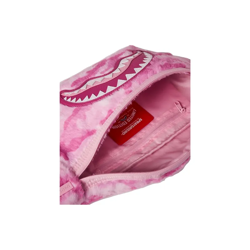 SPRAYGROUND Fabric Fanny Pack Unisex Pink-2