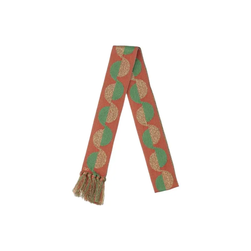 Valentino Cotton, Acrylic, Polyamide, Metal Fiber Knit Scarves Women's Multicolor-0