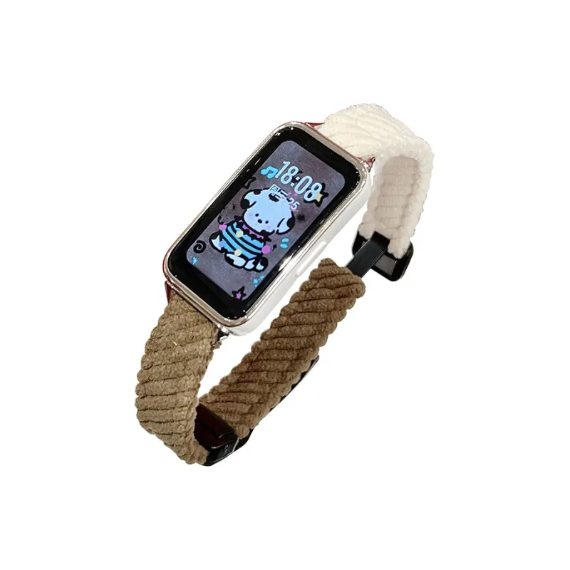CHUANGYIDA Huawei Honor Compatibility Watch Band 135~200mm Corduroy Material-13