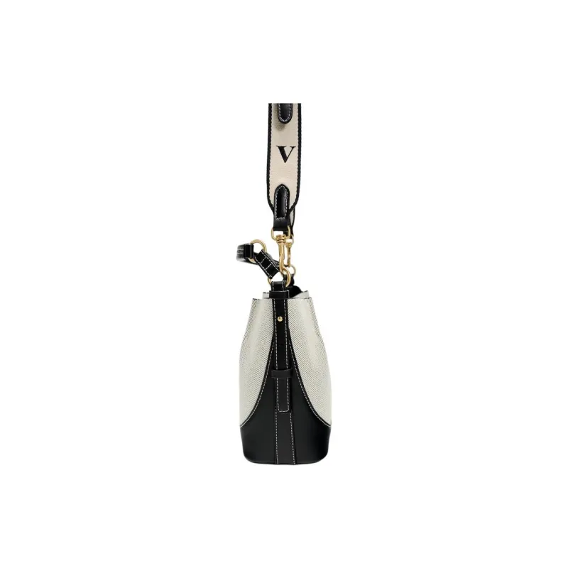 ZARA Cotton Bucket Bags Handbags Women's White-8