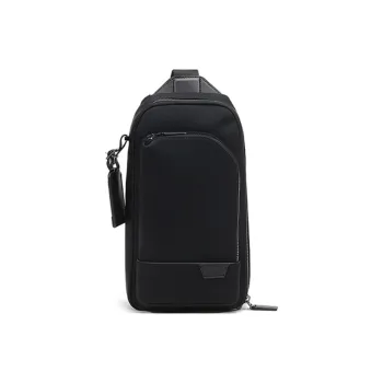 TUMI Fabric Crossbody Bag, Shoulder Bag, Sling Bag Men's Black