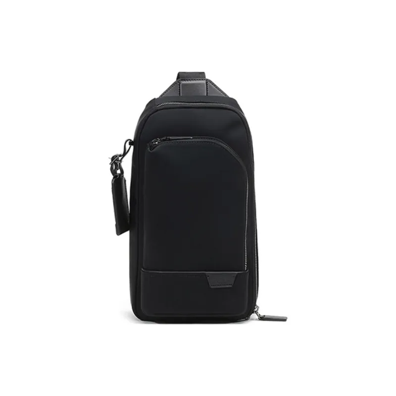 TUMI Fabric Crossbody Bag, Shoulder Bag, Sling Bag Men's Black-0