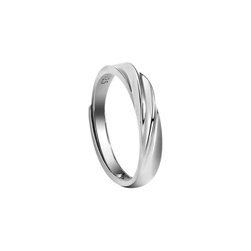 JKEM 925 Sterling Silver Rings Unisex