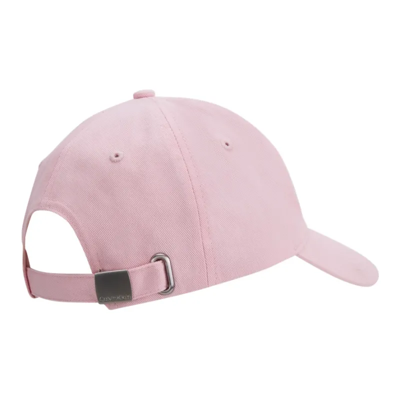 CALVIN KLEIN Cotton Baseball Caps Unisex Peach Pink-2