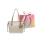 Khaki Square-Shopping Bag