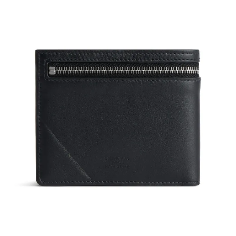 Balenciaga Rodeo Calfskin Wallet Men's Black-1