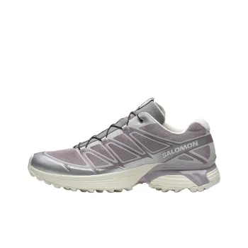 SALOMON XT Pathway Anti Slip Wear Resistant Low Top Casual Running Shoes Unisex Gray