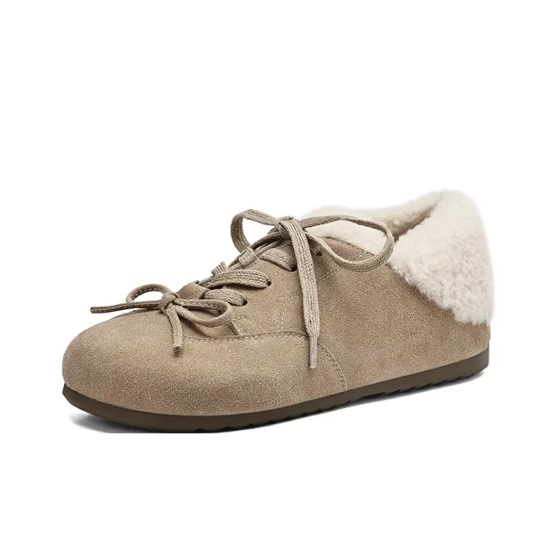 JOSINY Casual Shoes Women's Low Top Camel/Apricot-0