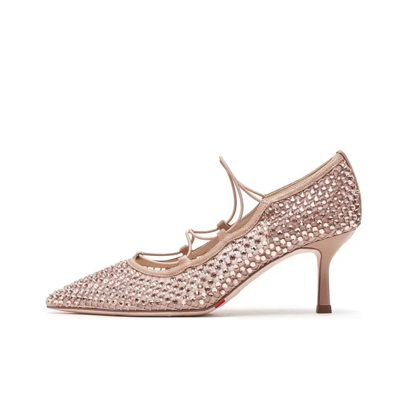 Staccato Dreamcatcher Fairy Shoes Slim Heel High Heels 6.5cm Women's-4