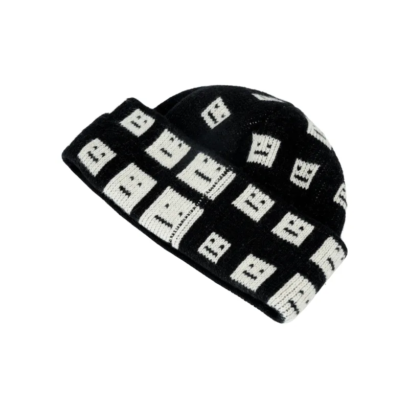 Acne Studios Beanies Women's Black/White-3
