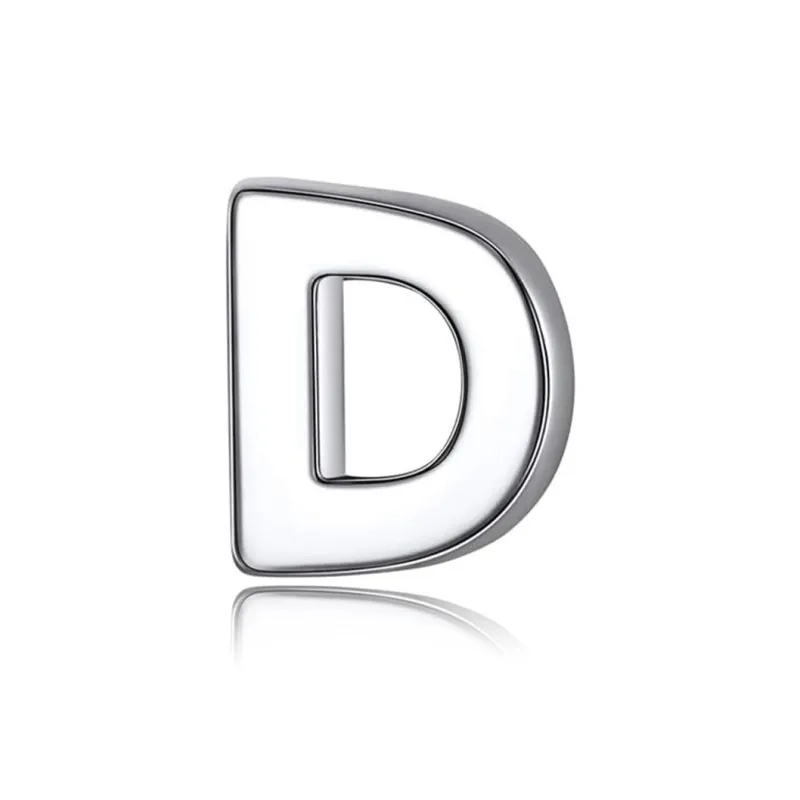 LINGJIE S925 Silver Stud Earrings Unisex-3