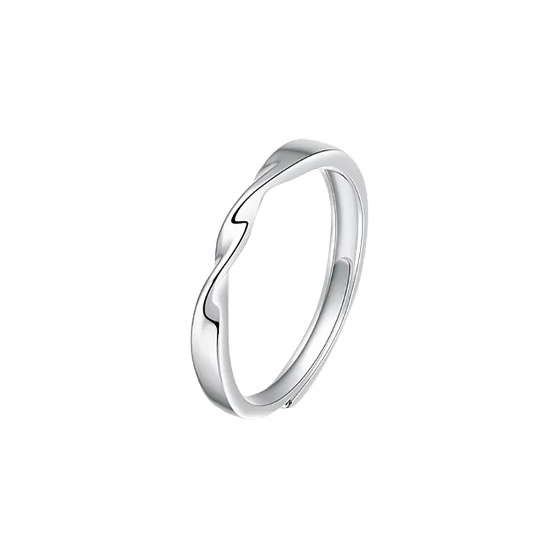 MAGICPOLE 999 Fine Silver Rings Unisex Silver-0