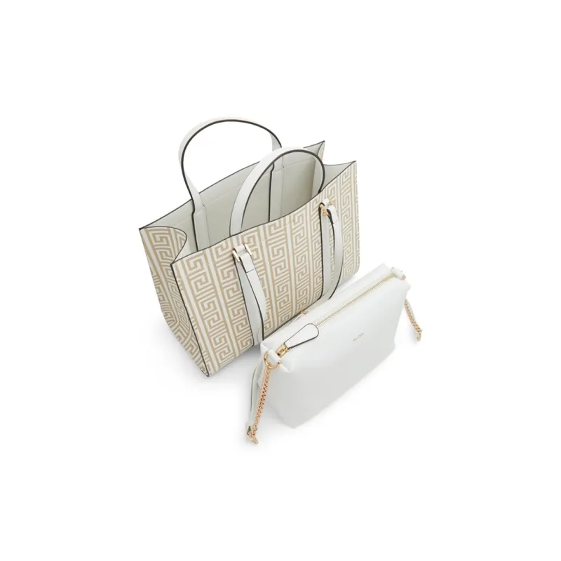 ALDO Artificial Leather Tote Handbag Women's Mixed Color-2